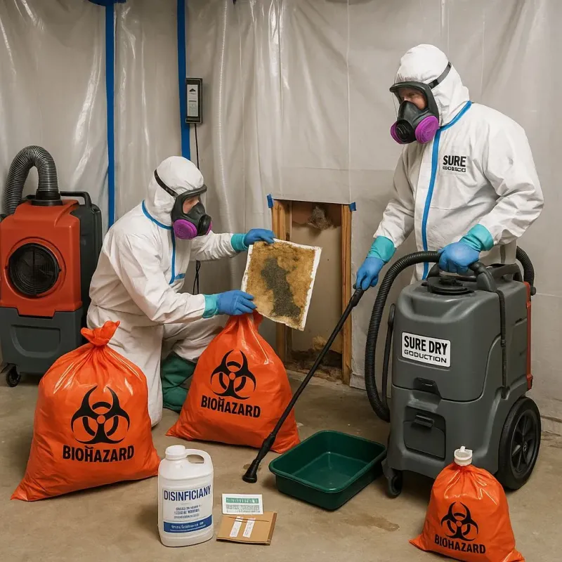 Contaminated Water Handling Protocols process in Lavaca, AR