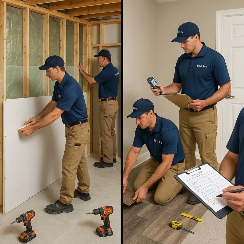 Repairs and Reconstruction process in Lavaca, AR